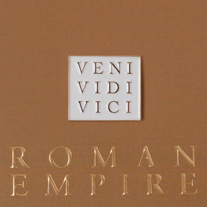 VENI VIDI VICI Golden Pin