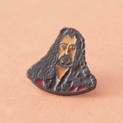 Self-portrait in fur-trimmed clothing