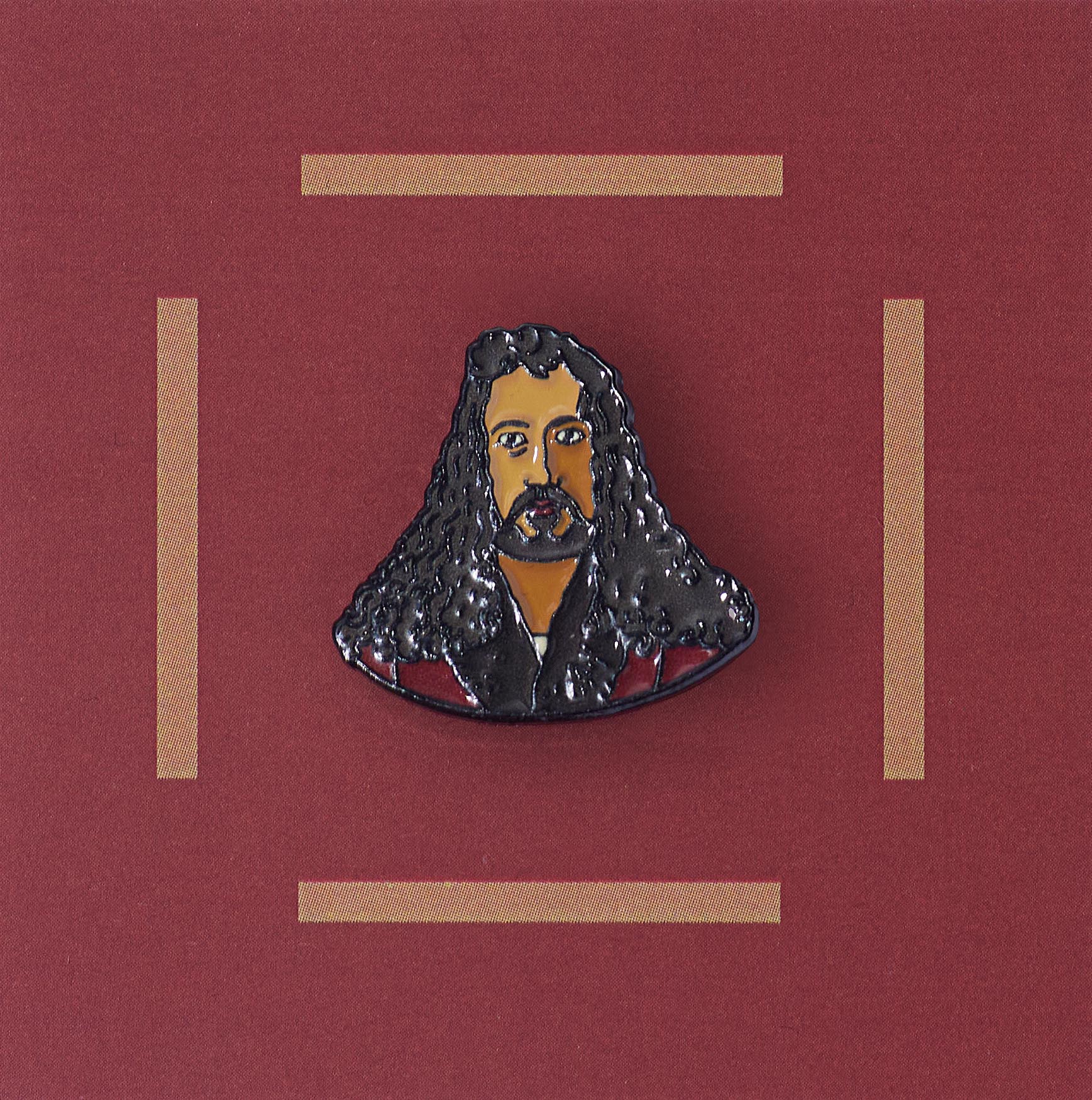 Self-portrait in fur-trimmed clothing