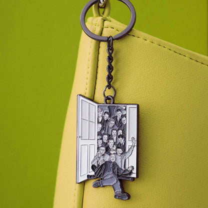 Students and staff with guests at the Bauhaus