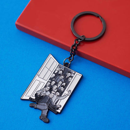 Students and staff with guests at the Bauhaus