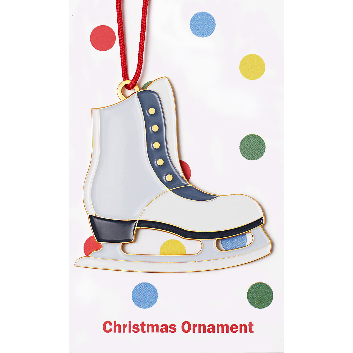 White skate decoration