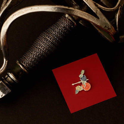 Rabbit on a Snailman